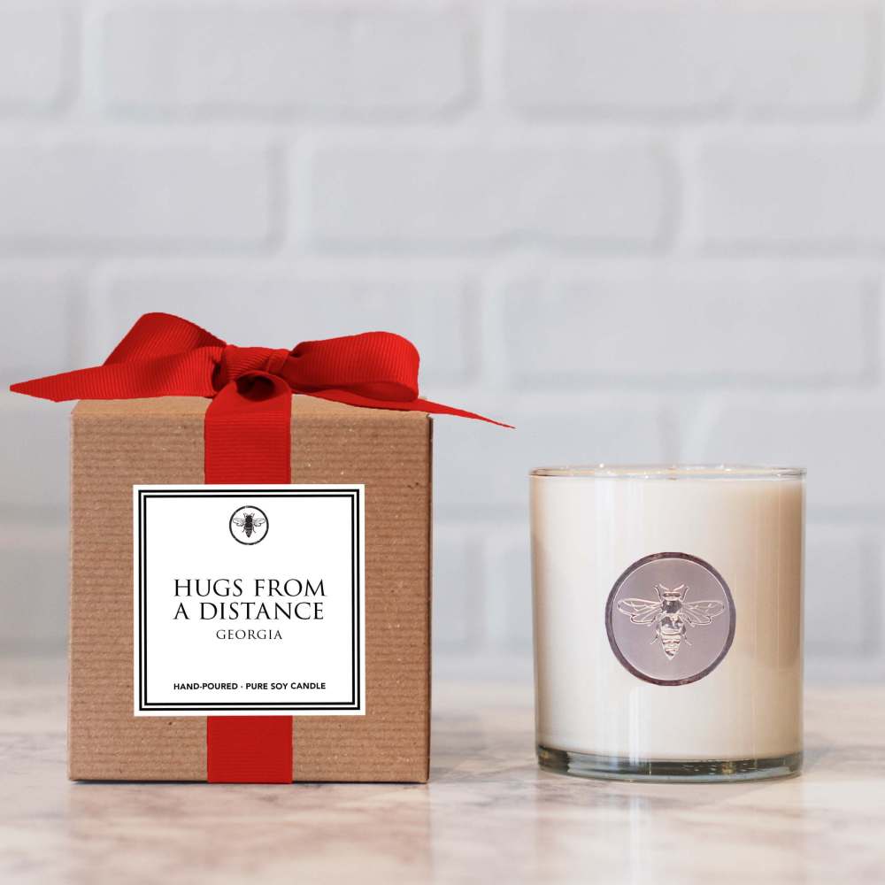 Hugs From A Distance Hand Poured Soy Candle