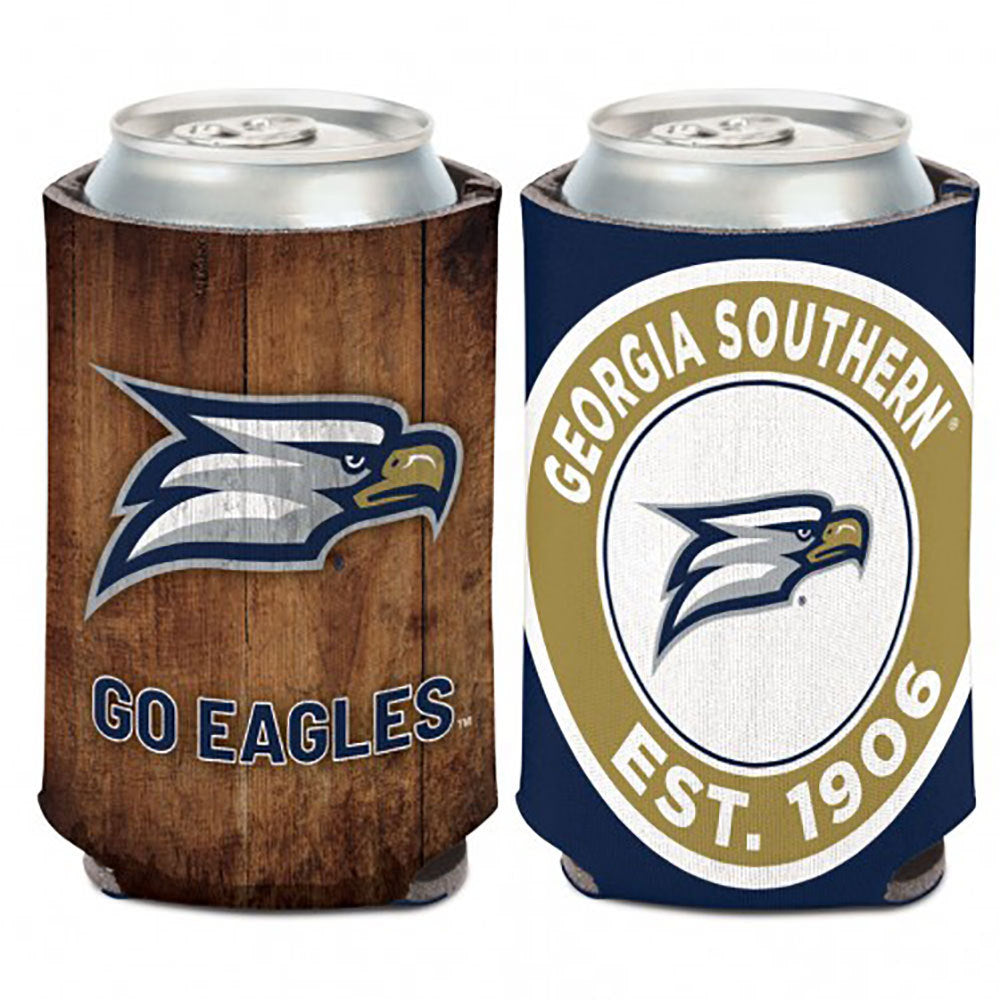 Georgia Southern can cooler with mascot
