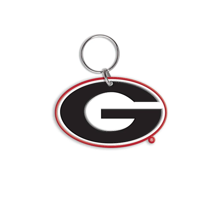 UGA Georgia Bulldogs Logo Key Chain