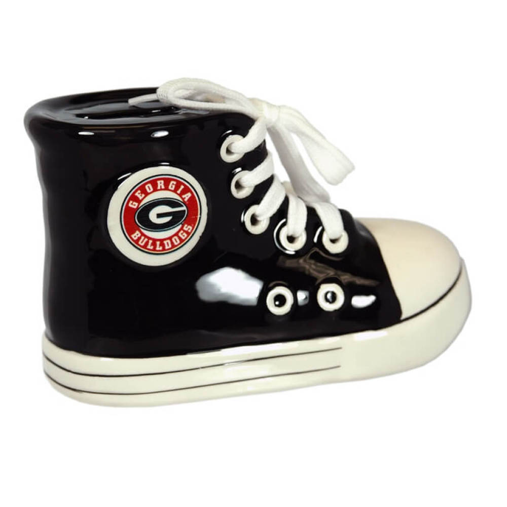 Black Georgia Bulldogs shoe shaped Bank