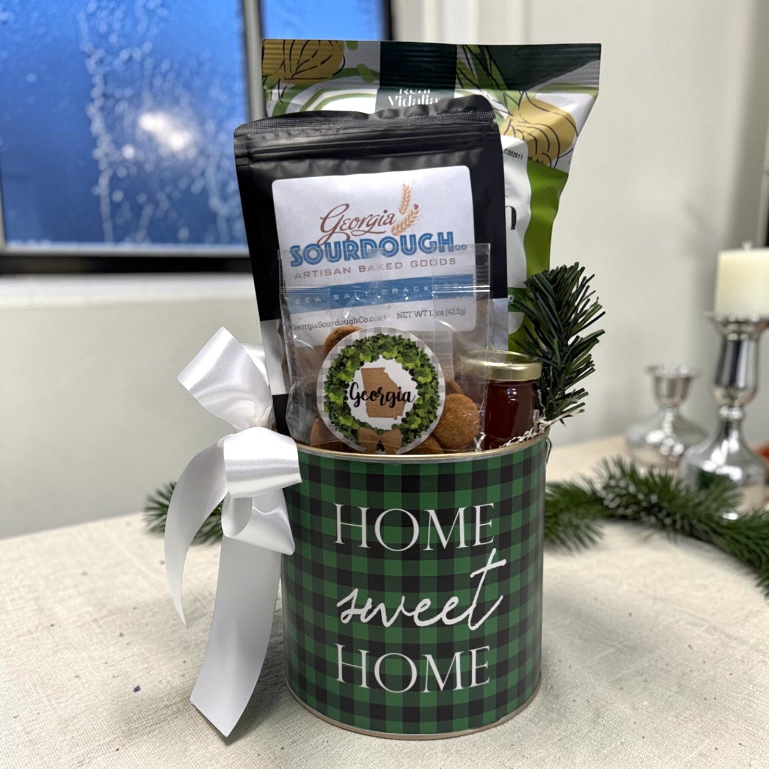 Home For The Holidays Gift Basket
