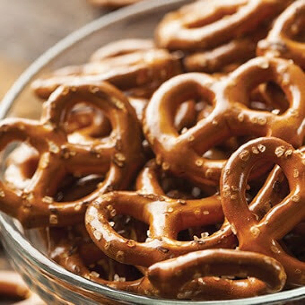 bowl of Knotty pretzels