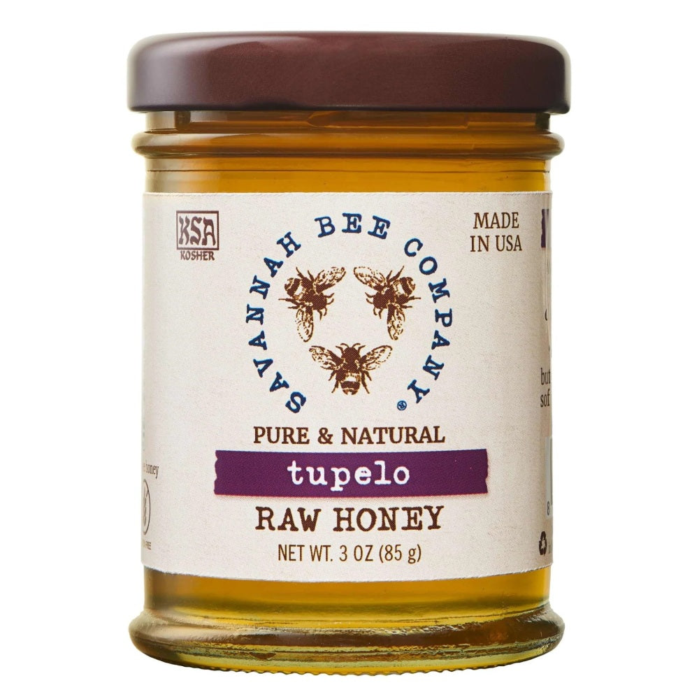 Jar of Tupelo honey from Savannah Bee