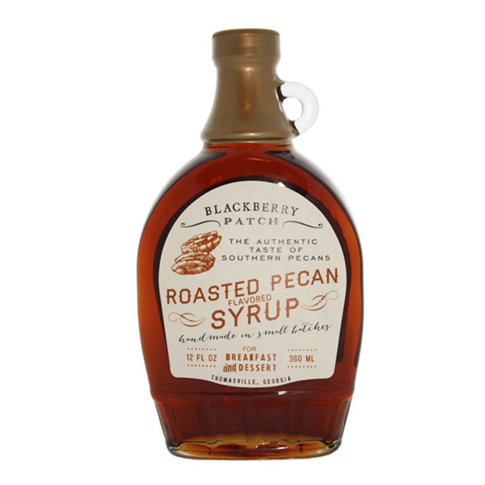 12 ounce glass container roasted pecan flavored syrup