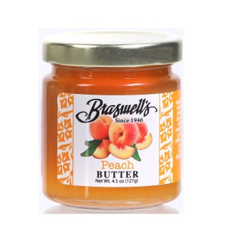 A glass jar of Braswell&