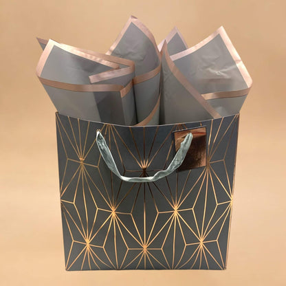 Copper Nouveau Gift Bag