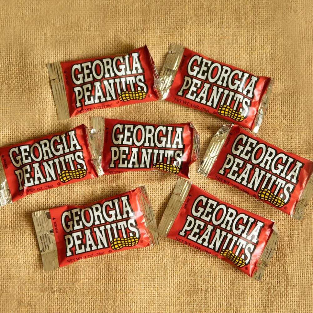 1 ounce bag of Georgia souvenir peanuts