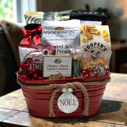 Holiday Sentiments Gourmet Gift Basket