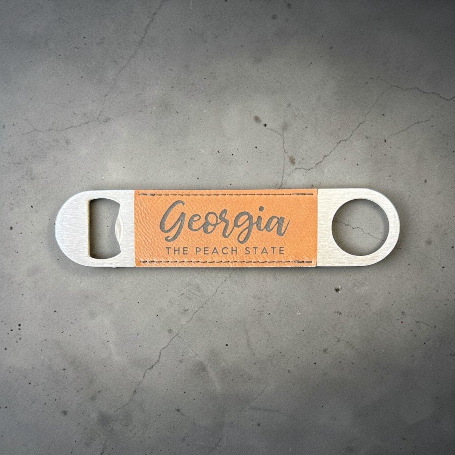 Bottle opener with &