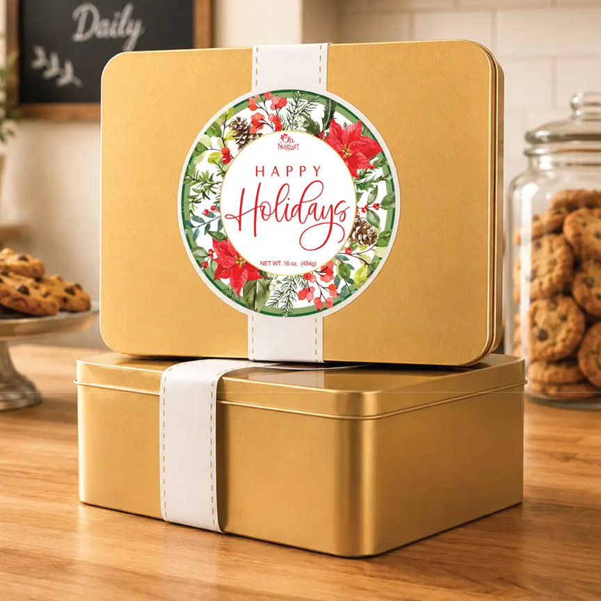 Holiday Cookie Tin