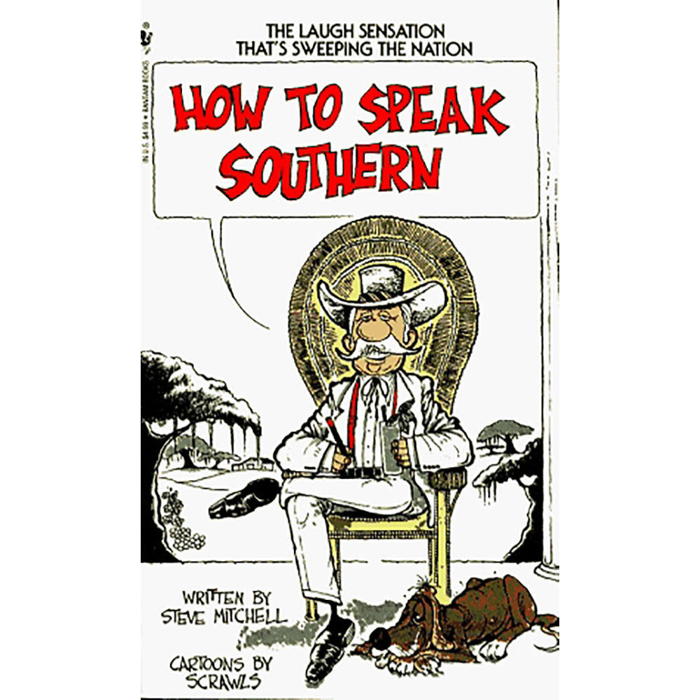Fun paperback dictionary with southern gentleman on the cover