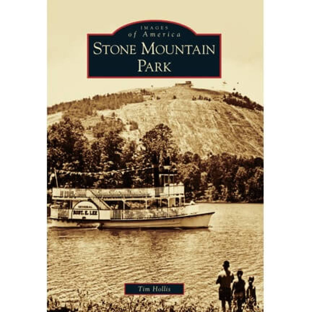 Stone Mountain Park Book with riverboat and Stone Mountain.