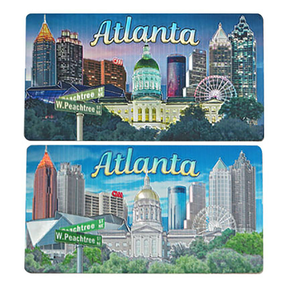 Details about   Atlanta Georgia skyline refrigerator magnets 